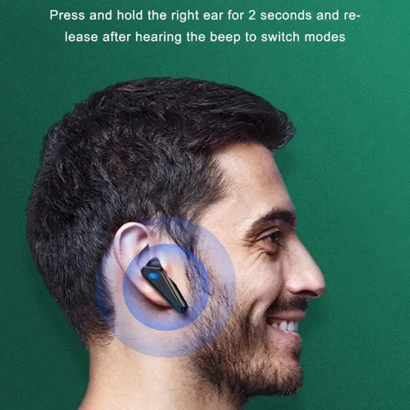 K55 TWS Gaming Headset - Portable Wireless Earbuds
